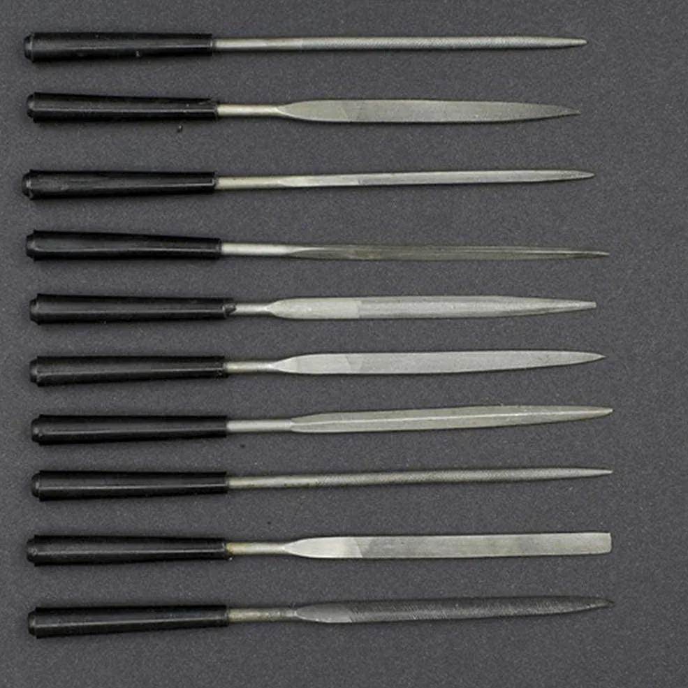 Ensemble De Limes À Aiguilles pour Râpe À Bois, Sculpture, Lime À Aiguille Plate, Demi-Ronde, Triangulaire Et Carrée, Outils pour Le Travail du Bois