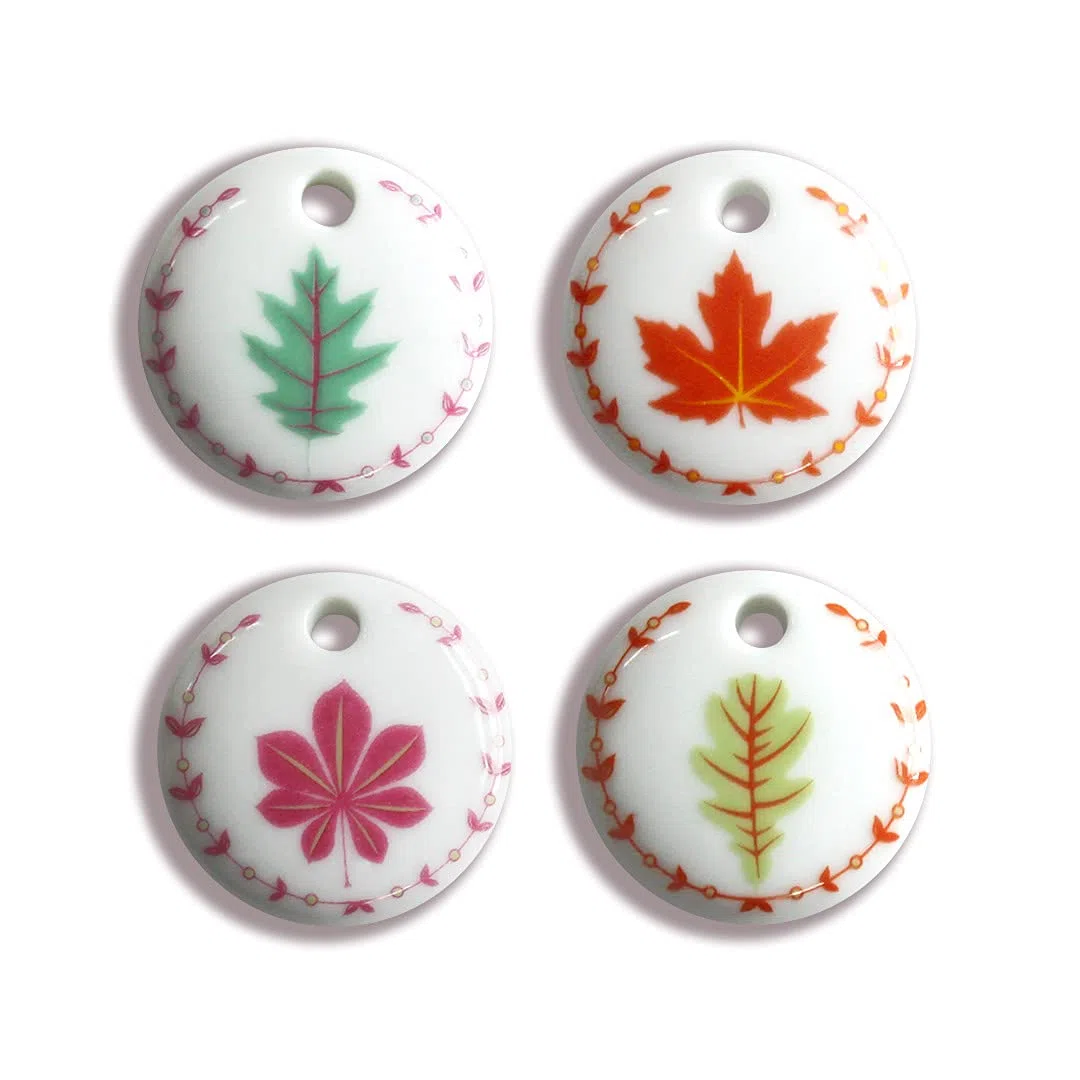 ArtFun Lot 1000 FEVES Collection Herbier Tendre Pousse - Feve Galette des Rois Epiphanie Premium - Bijou Feve Porcelaine