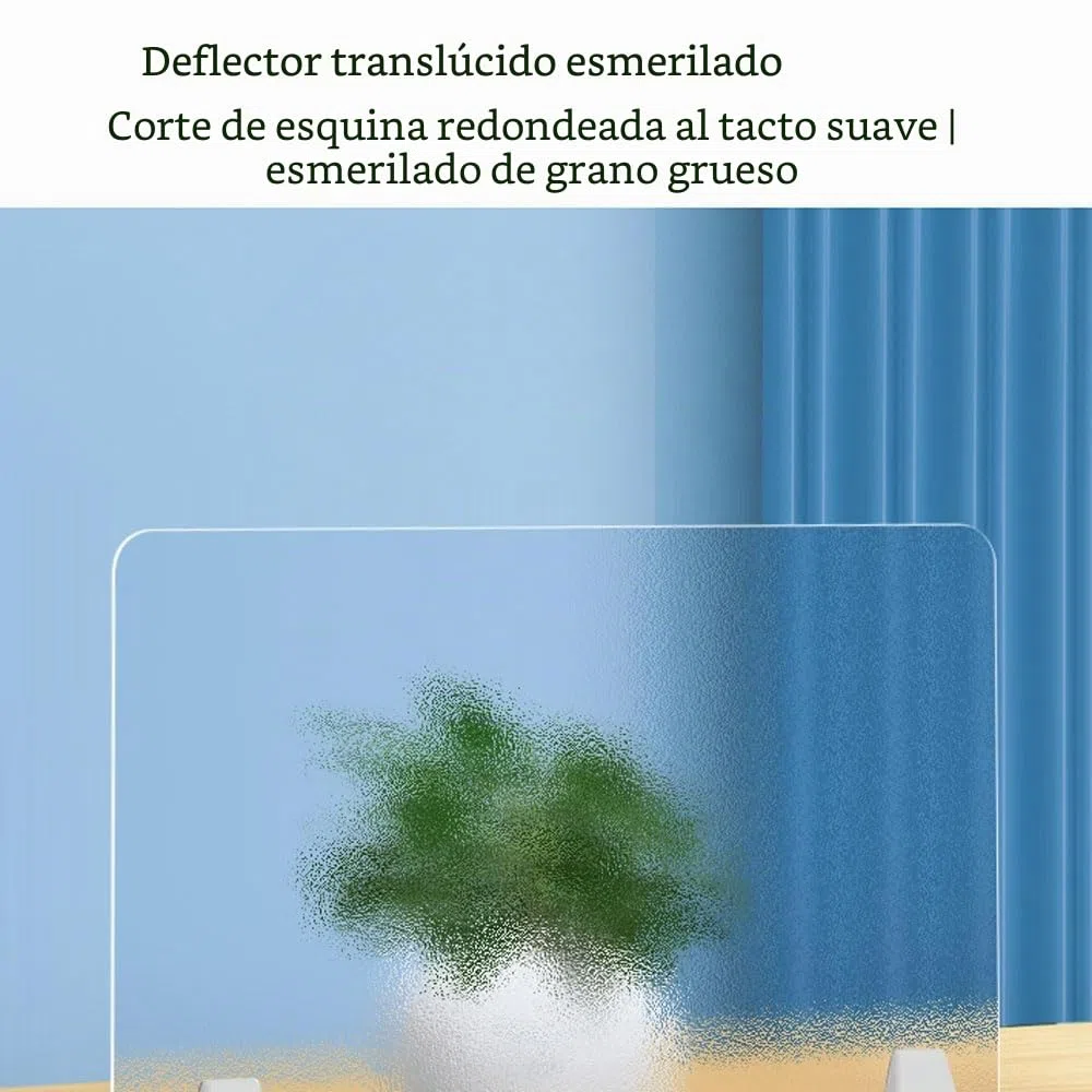 Séparateur de bureau acoustique – Panneau d'intimité insonorisé de 4 mm pour bureau et salle de classe, séparateur idéal pour espaces de travail, zones d'étude et salles de test