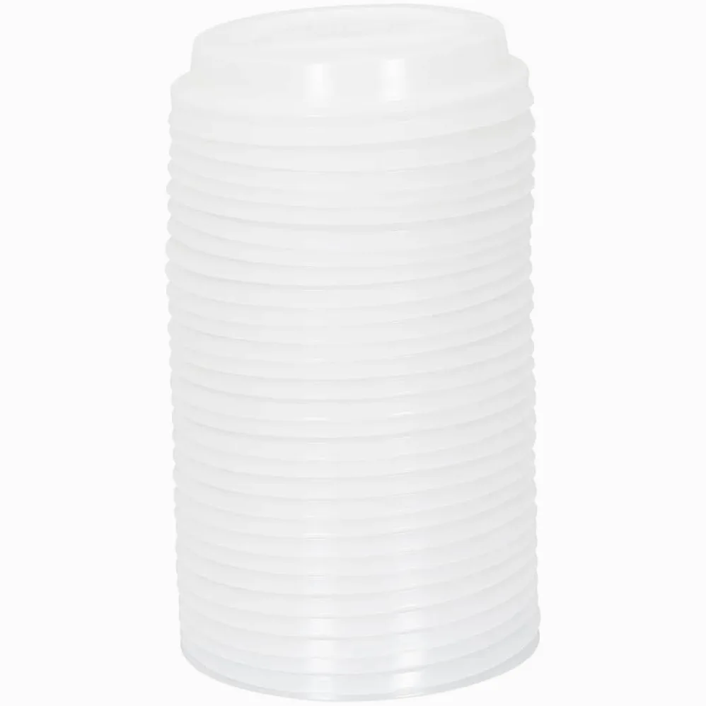 Gobelets en carton de 300 ml avec couvercle, 1000 gobelets jetables anti-fuite, gobelets à café en papier de 260 g/m² avec film en polyéthylène, bols arrondis pour boire en toute sécurité