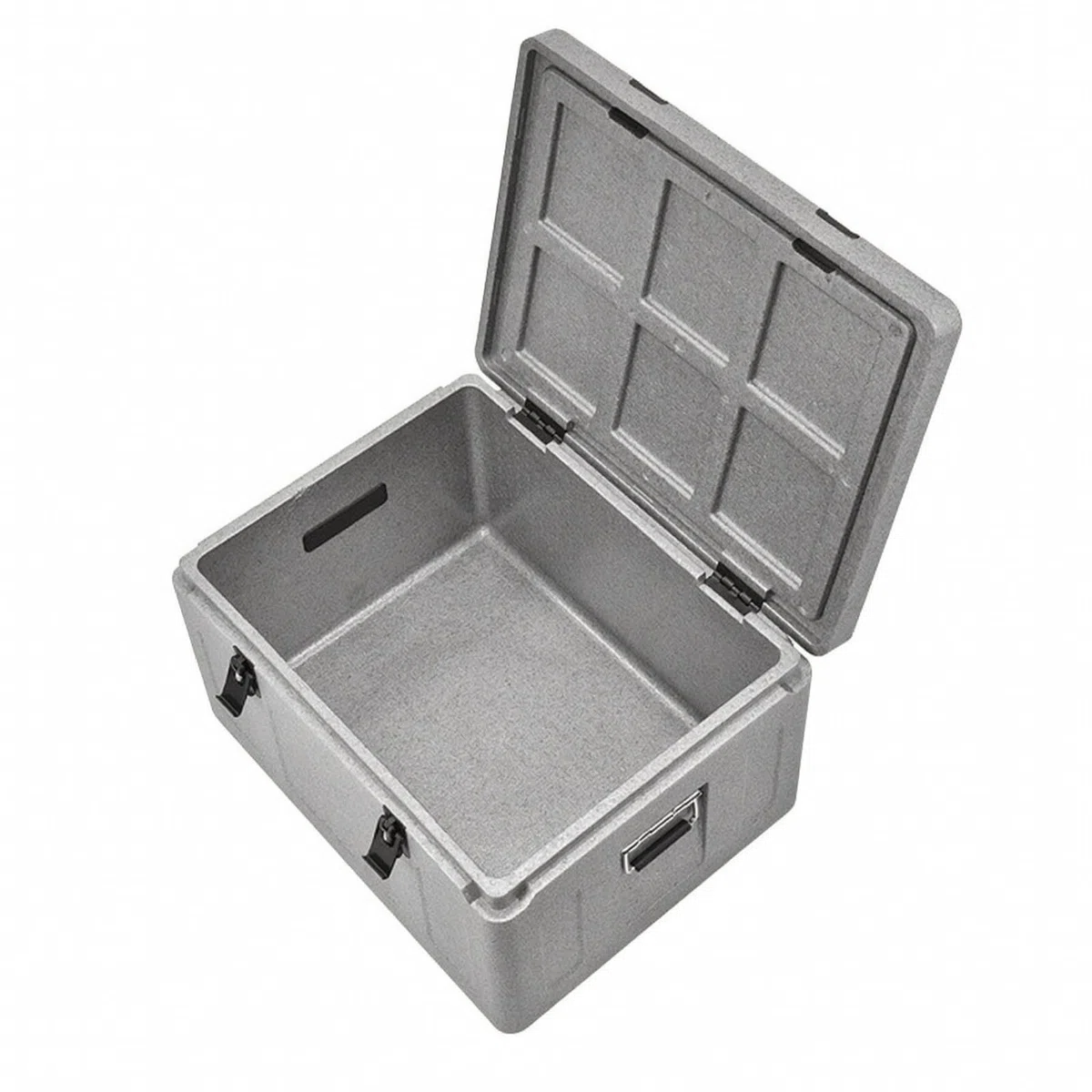 Boîte Isotherme Cvercle Capacité 81 Litres, Boîte Isotherme Poignées Encastrées, Robuste, Conteneur, pr s, Boîte 81L Charnière