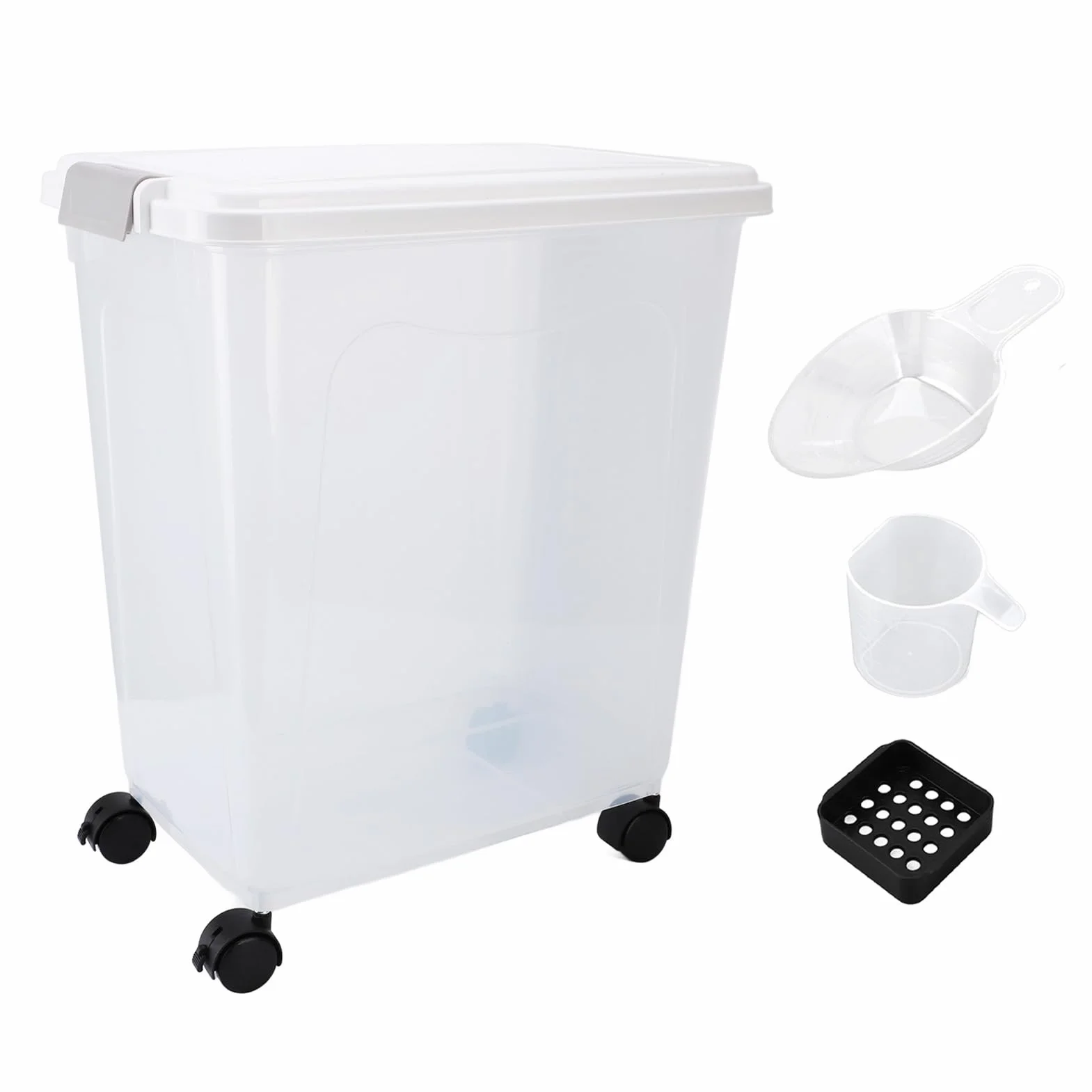 Naroote Récipient à Riz Grande Capacité Hermétique Rangement Cuisine pour