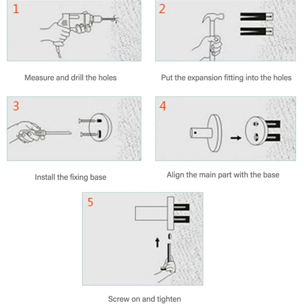 Support Mural en Acier Inoxydable Noir Mat, Porte-Papier hygiénique, Porte-Serviettes, Brosse de Toilette, Accessoires de quincaillerie, Double Porte-Serviettes