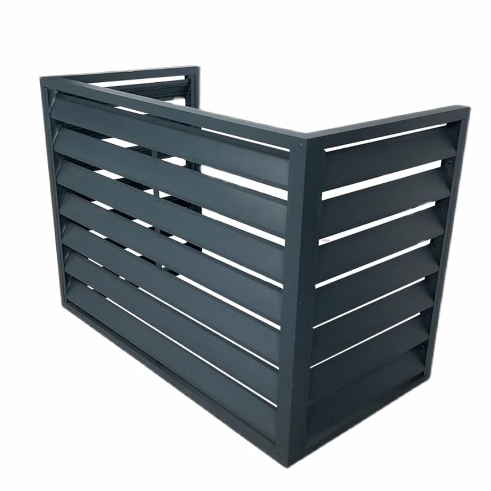 Housse extérieure pour climatiseur, en Aluminium étanche à l'eau et à la poussière, réduction du Bruit, Protection du Groupe de climatisation, Protection Contre Les intem