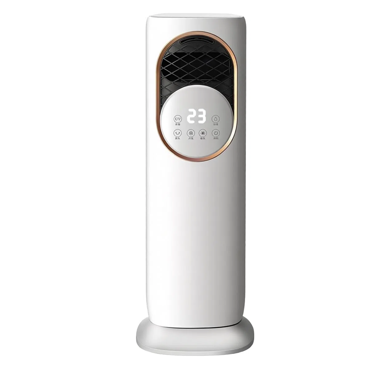 Climatiseur Mobile Sans Évacuation, Ventilateur Colonne Oscillant 180°, Rafraîchisseur D'air Mobile 4 En 1 Avec Télécommande, 12H Minuteries, Pour Salon, Bureau (blanc)